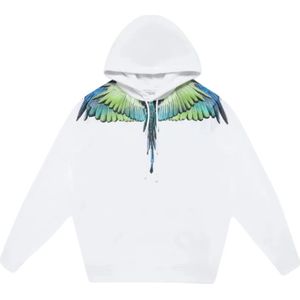 Marcelo Burlon, Heren, Sweatshirts & Hoodies, Wit, Maat: XL Katoen,