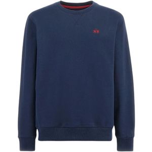 La Martina, Heren, Truien, Blauw, Maat: 2XL