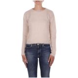 Max Mara Studio, Dames, Truien, Beige, Maat: 3XS Mohair,
