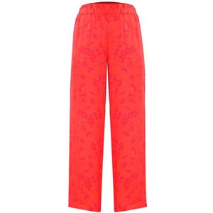 Kocca, Dames, Broeken, Rood, Maat: XS Viscose,