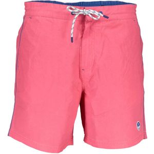 North Sails - Basic Volley - Nylon Zwemshort - Gewassen - Palmboomprint