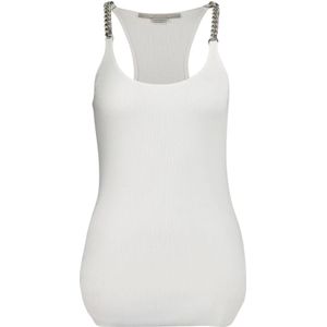 Stella McCartney, Dames, Tops, Wit, Maat: XS Katoen,