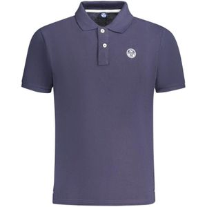 North Sails, Heren, Tops, Blauw, Maat: S Katoen,