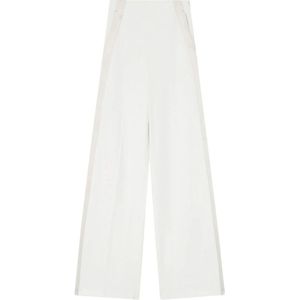 Pinko, Dames, Broeken, Wit, Maat: XS Nylon,