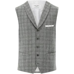 Carl Gross, Heren, Pakken, Grijs, Maat: M