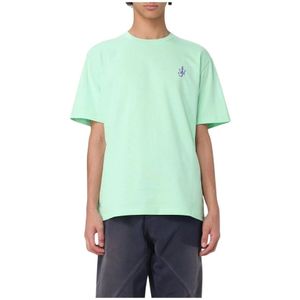 JW Anderson, Heren, Tops, Groen, Maat: S Katoen,