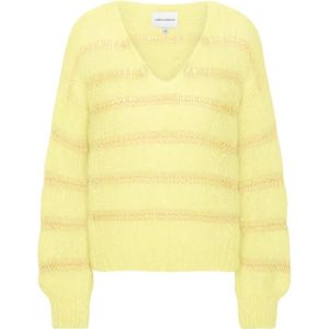 Americandreams, Dames, Truien, Geel, Maat: S Wol,