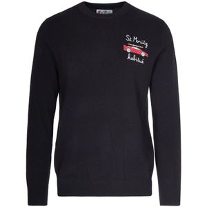 MC2 Saint Barth, Heren, Truien, Zwart, Maat: S