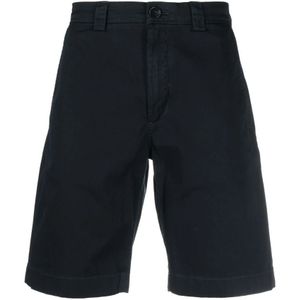 Woolrich, Heren, Korte broeken, Blauw, Maat: W30 Wol,