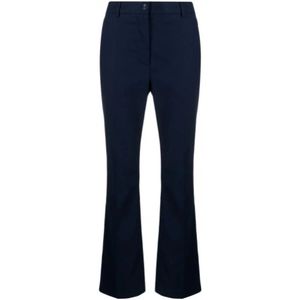 Boutique Moschino, Dames, Broeken, Blauw, Maat: XS Katoen,