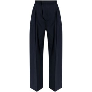 Victoria Beckham, Dames, Broeken, Blauw, Maat: M