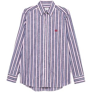 Etro, Heren, Overhemden, Veelkleurig, Maat: 3XL Katoen,