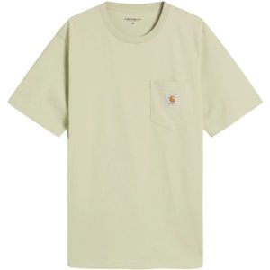 T-shirt met labeldetail