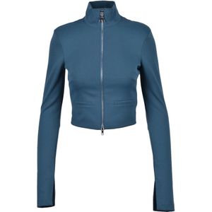 Patrizia Pepe, Dames, Jassen, Groen, Maat: XS Viscose,