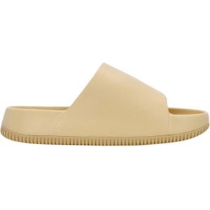 Nike Calm Slide Sesame Slippers , Beige , Dames , Maat: 39 EU