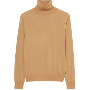 Brooks Brothers, Dames, Truien, Bruin, Maat: XS Wol,