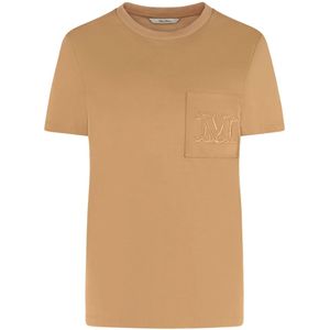 Max Mara, Dames, Tops, Bruin, Maat: M