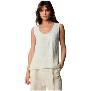 Kocca, Dames, Tops, Beige, Maat: L