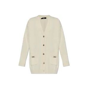 Versace Lange Vest , Beige , Dames , Maat: XS