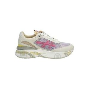 Premiata Lila Geperforeerde Sneaker - MoeRun , Multicolor , Dames , Maat: 39 EU