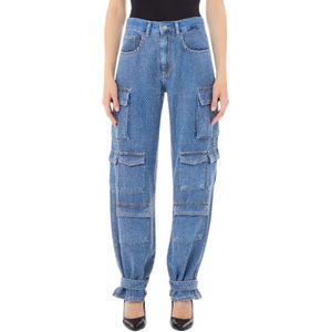 Liu Jo, Dames, Jeans, Blauw, Maat: W25 Katoen,