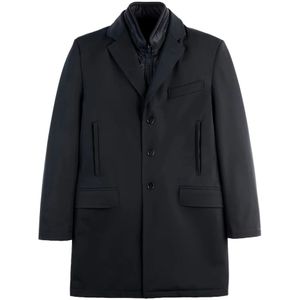 Fay, Heren, Mantels, Zwart, Maat: M