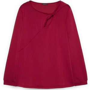 Fiorella Rubino, Dames, Blouses & Shirts, Rood, Maat: XS Viscose,