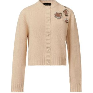 Fabiana Filippi, Dames, Truien, Beige, Maat: L Zijde,