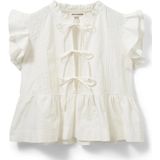 Sofie Schnoor - Juliette - Blouse - Katoen - Korte Mouwen - Licht A-lijn Snit