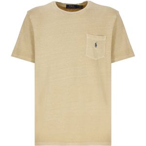 Ralph Lauren - T-shirt - Beige - Katoen