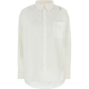 Marni, Dames, Blouses & Shirts, Wit, Maat: 2XS Katoen,