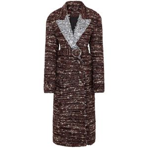 Rabanne, Dames, Mantels, Veelkleurig, Maat: S Wol,