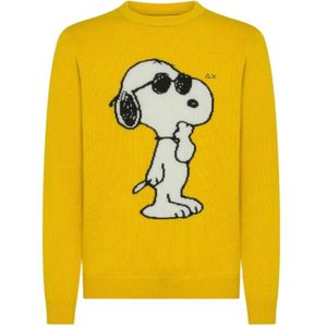 Sun68, Heren, Truien, Geel, Maat: M