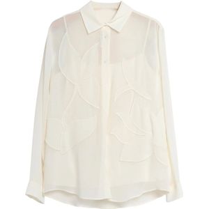 Pennyblack, Dames, Blouses & Shirts, Wit, Maat: S