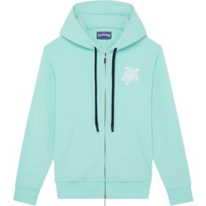Vilebrequin, Heren, Sweatshirts & Hoodies, Blauw, Maat: M Katoen,
