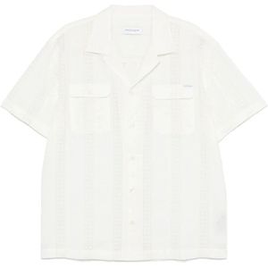 Maison Labiche, Heren, Overhemden, Wit, Maat: S