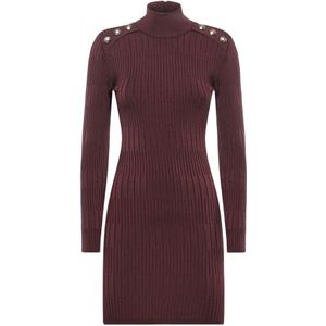 Guess, Dames, Jurken, Rood, Maat: L Viscose,