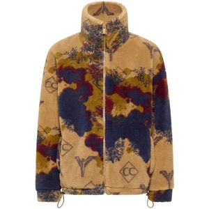 Carlo Colucci - Teddy Jack - Winterjas - Beige - Casual Pasvorm