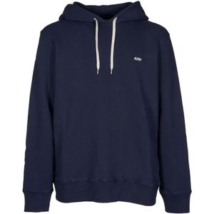 Autry, Heren, Sweatshirts & Hoodies, Blauw, Maat: XL Katoen,