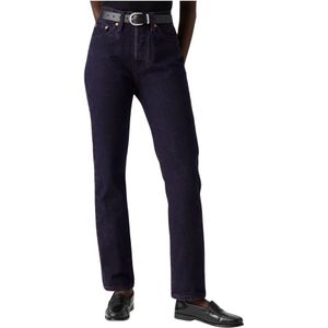 Levi's, Dames, Jeans, Blauw, Maat: W28 L32 Katoen,