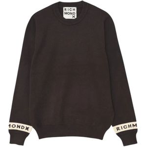 John Richmond, Heren, Truien, Bruin, Maat: L Wol,