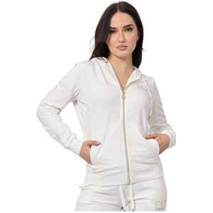 Emporio Armani, Dames, Jassen, Wit, Maat: S Viscose,