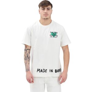 Barrow, Heren, Tops, Beige, Maat: L