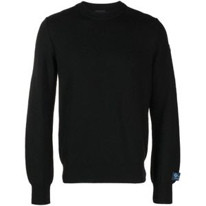 Paul & Shark, Heren, Truien, Zwart, Maat: S Wol,