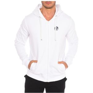 North Sails - Zip Hoodie Sweatshirt - Wit - Heren