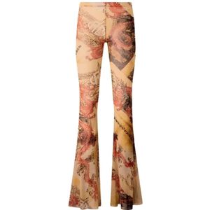 Roberto Cavalli, Dames, Broeken, Veelkleurig, Maat: S