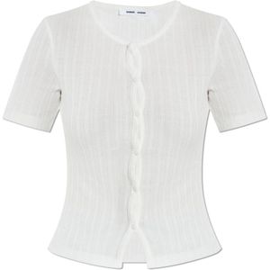 Samsøe Samsøe - Sajuni Top - Overhemd - Wit - Katoen