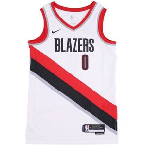 Nike 2022/23 NBA Swingman Jersey - Damian Lillard , White , Heren , Maat: S