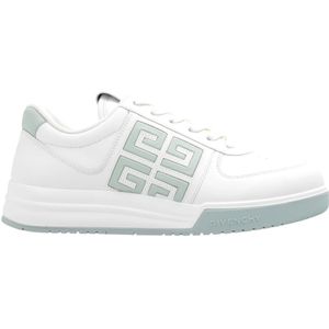 Givenchy - 4G Sneakers - Wit - Leer - Rubberen Zool