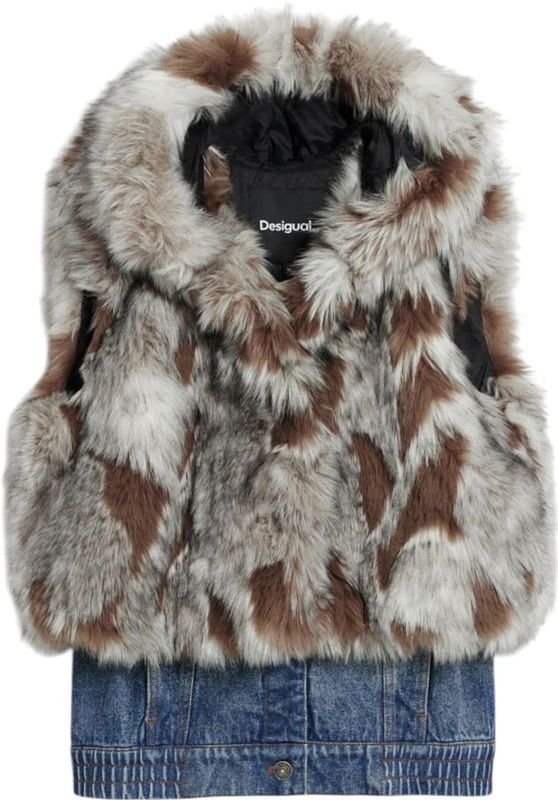 Desigual, Dames, Jassen, Veelkleurig, Maat: S Denim,